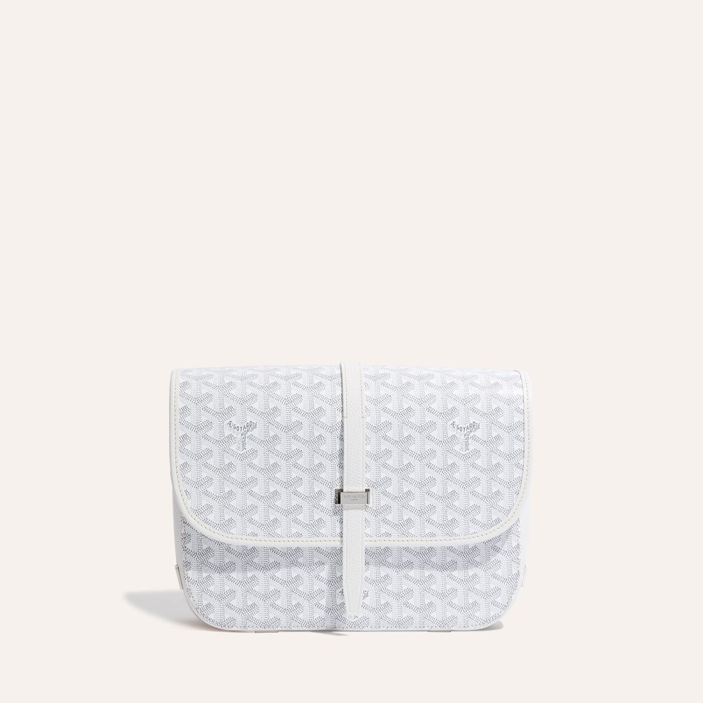 Goyard Belvedere MM Bag White - Image 2